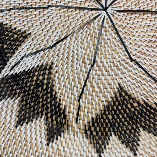 Large Tribal Woven Wall Medallion ART
