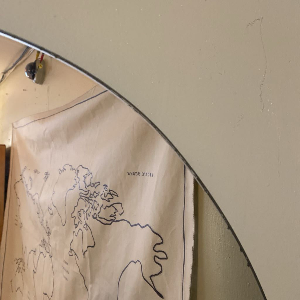 Ready to Hang Frameless Oval Mirror