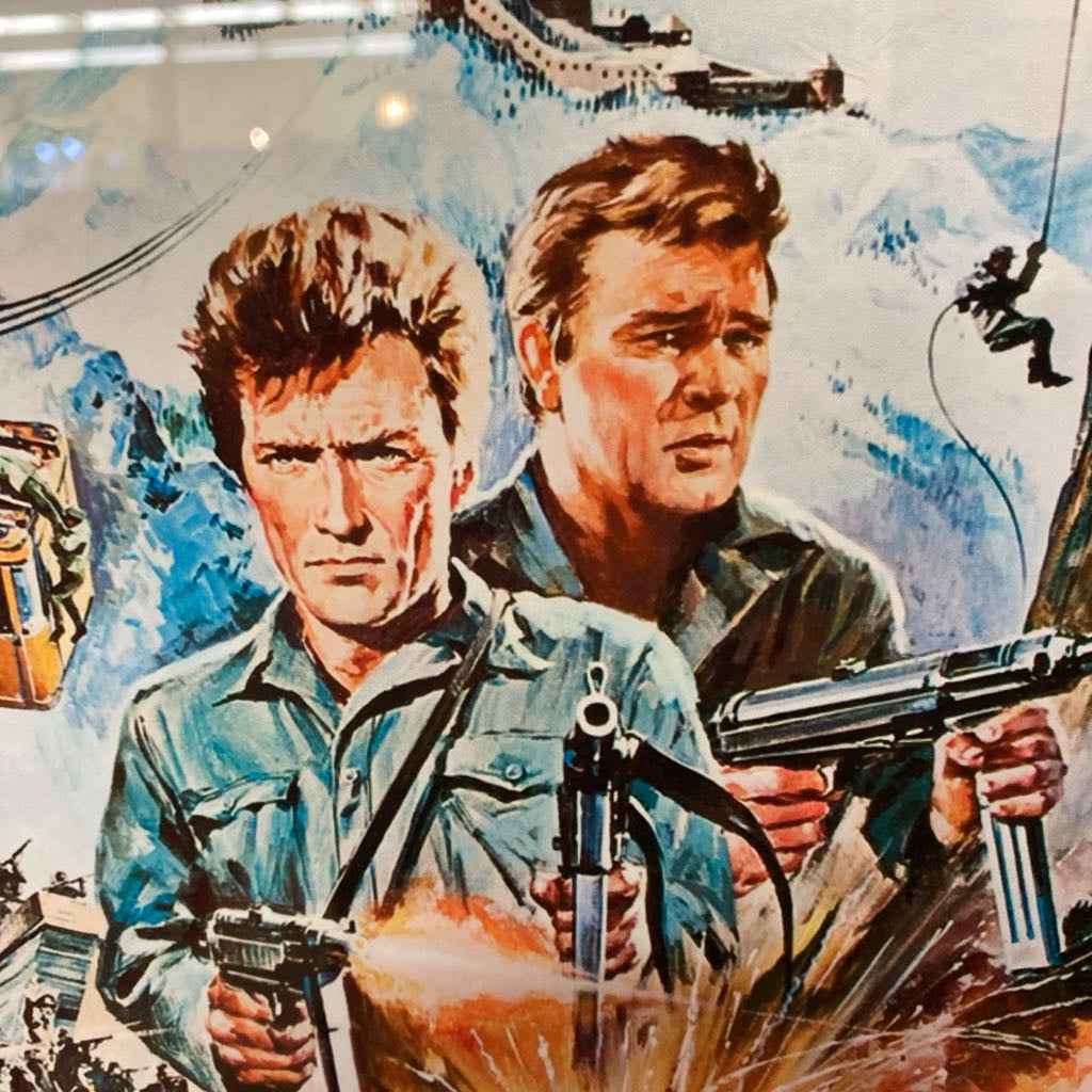 Vintage Style WHERE EAGLES DARE Lobby Poster ART