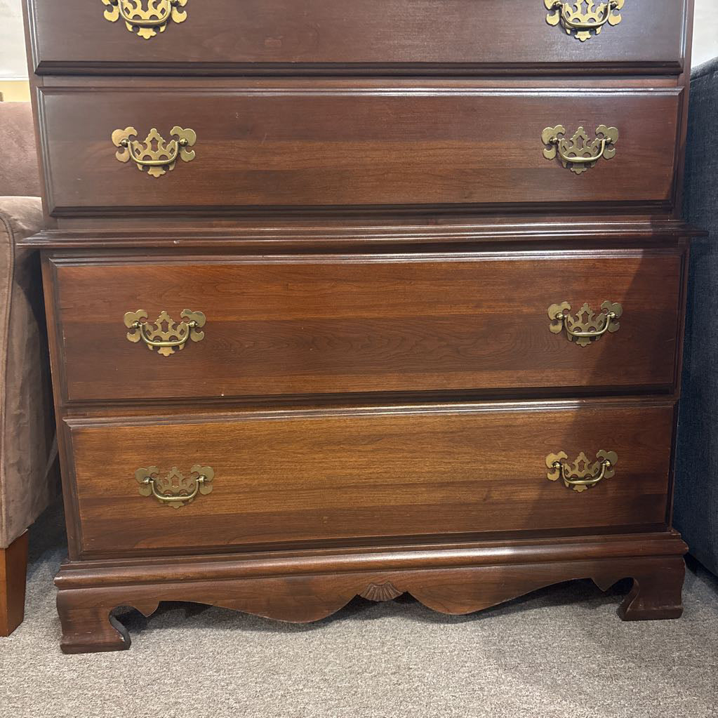 Ethan Allen Traditional 6 Drawer Highboy