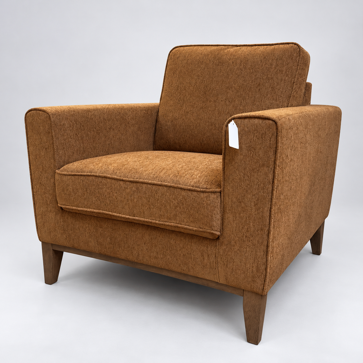 Brown Accent Armchair