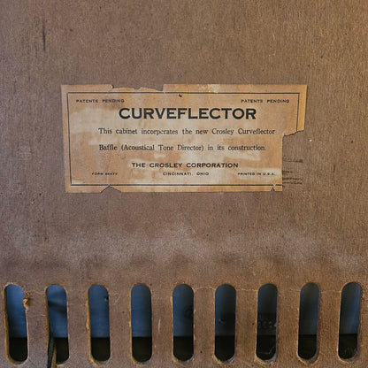 Art Deco Crosley Radio