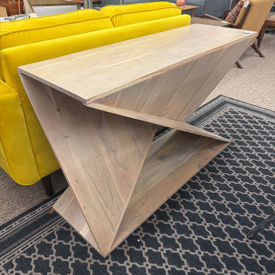 Geometric Console Table