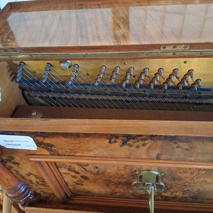 1860s Antique Piano w/ Candle Holders UNIQUE FINDS