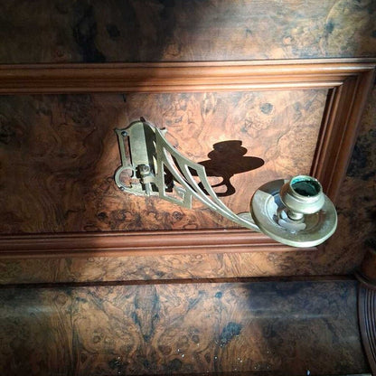 1860s Antique Piano w/ Candle Holders UNIQUE FINDS