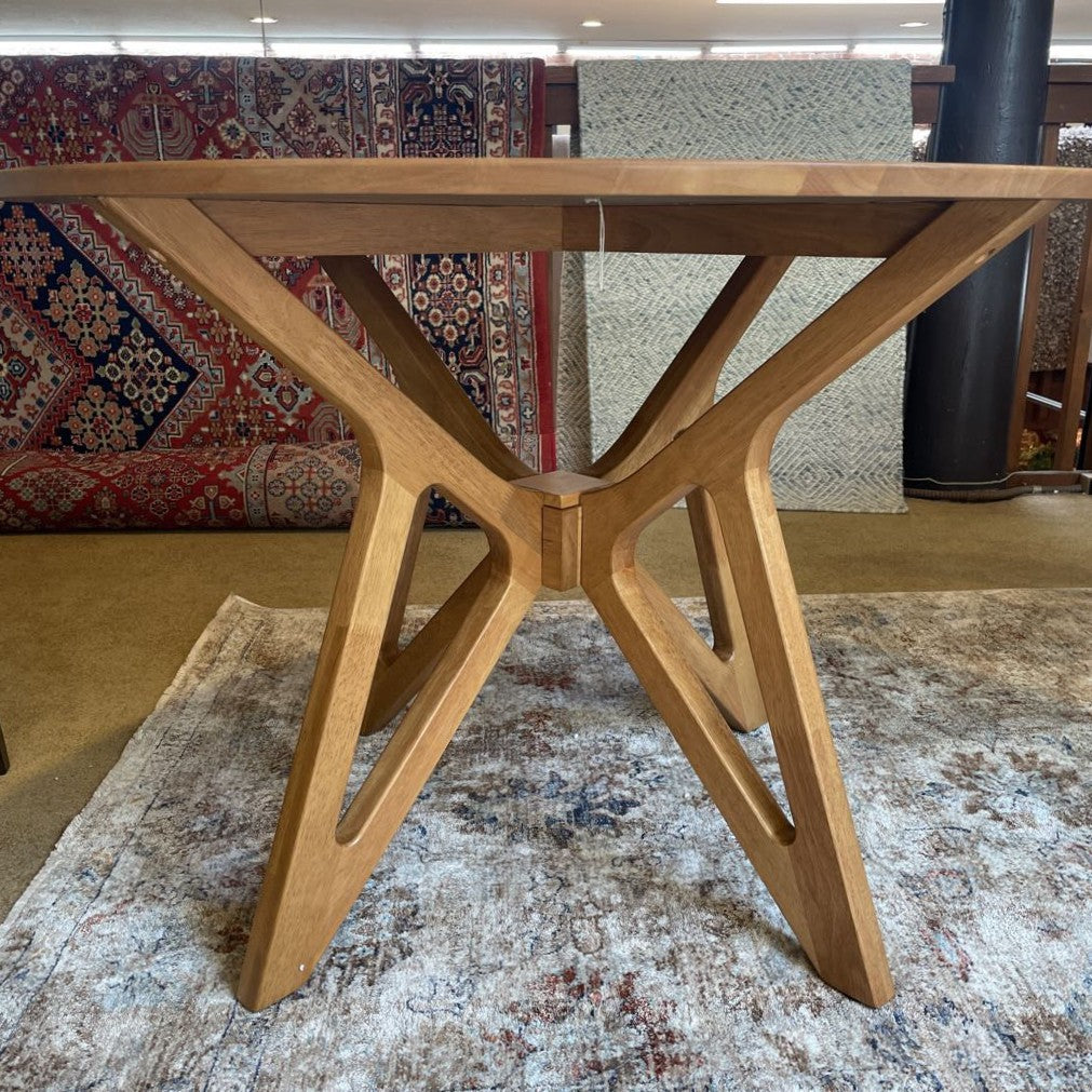 Natural Round Dining Table