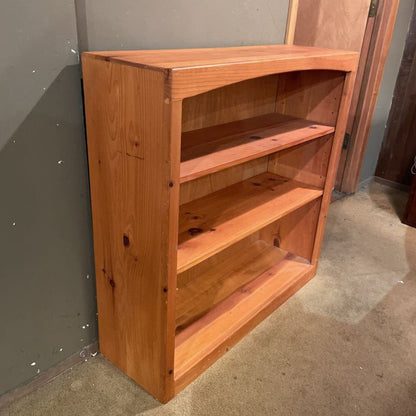 Short Wood Bookcase