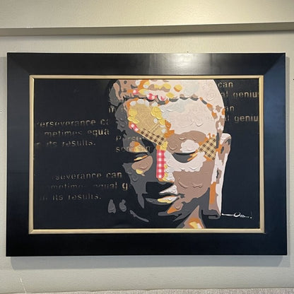 Buddha with Background Quotes Painting
