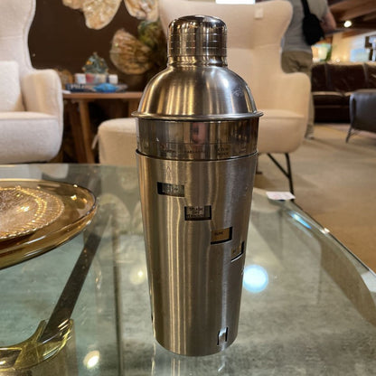 Round Metal Cocktail Shaker