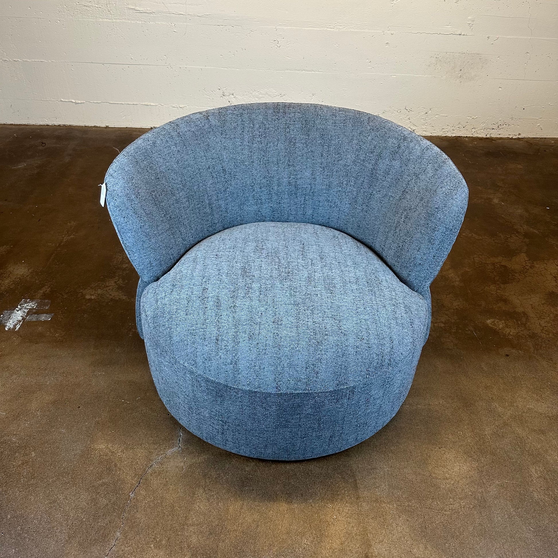 Paron Dusty Blue Accent Chair U ACCENT CHAIRS