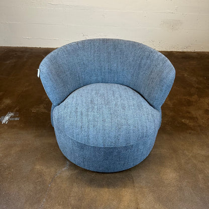 Paron Dusty Blue Accent Chair U ACCENT CHAIRS