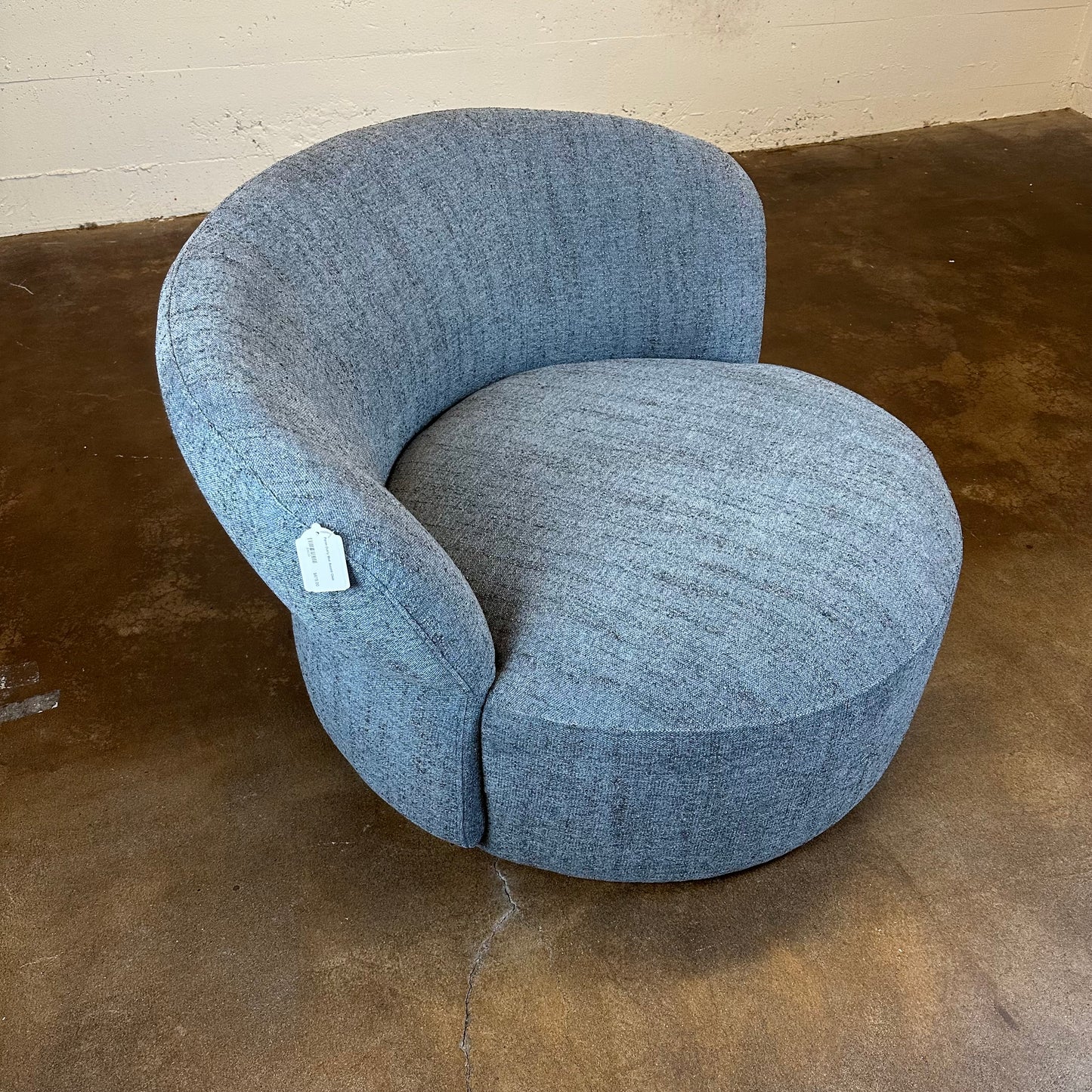 Paron Dusty Blue Accent Chair U ACCENT CHAIRS
