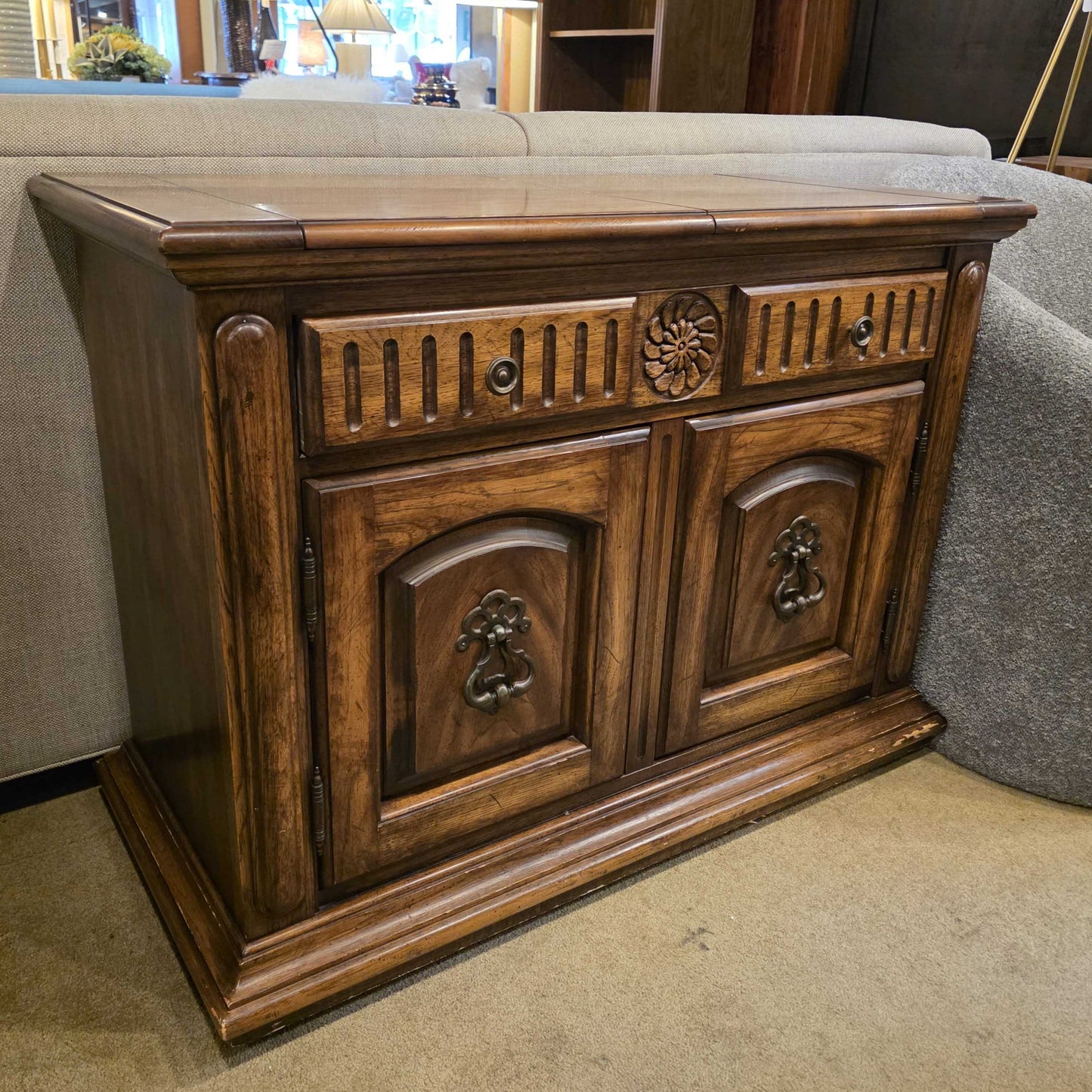 Hibriten 2 Door 1 Drawer Buffet Cabinet AS IS