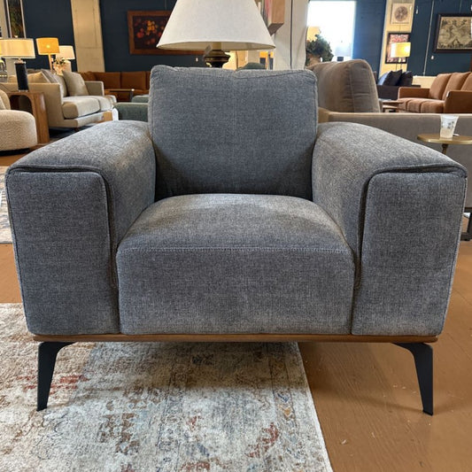 Petrina Granite Wood Trim Chair U ACCENT CHAIRS