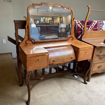 AS IS Birds Eye Maple Vanity