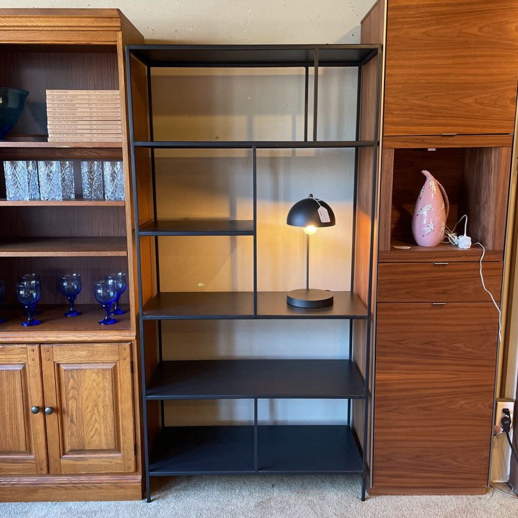 R&B Foshay Black Metal Open Shelving