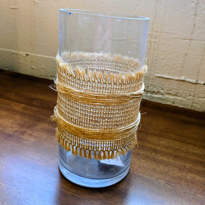 Glass Vase with Ribbon SMALLS