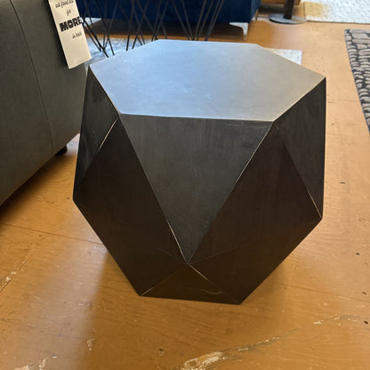 Dark Hexagon Side Table C SIDE TABLES