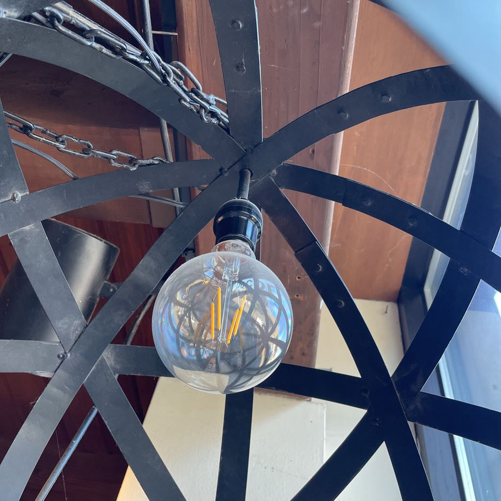 Rustic Barrel Pendant Medium