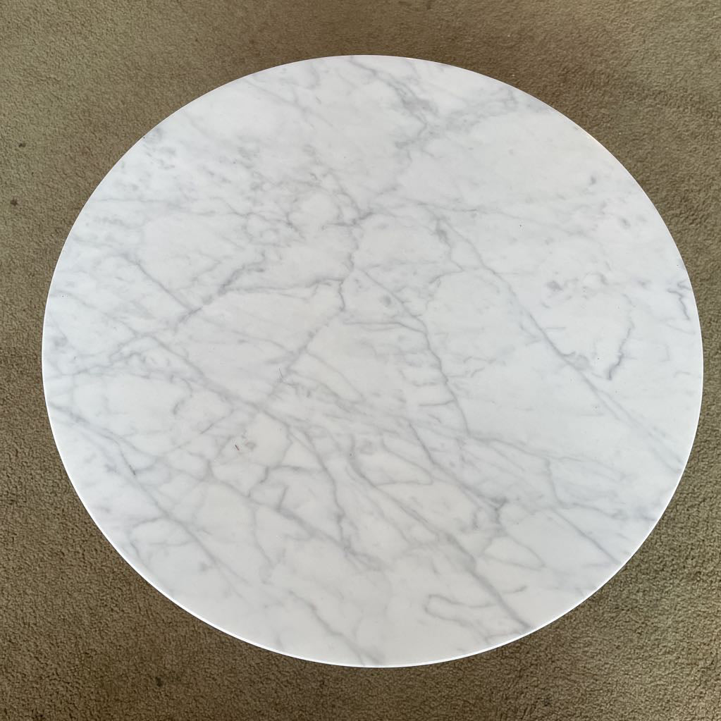 Marble Round Side Table C SIDE TABLES
