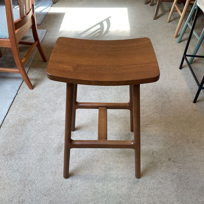 Matte Walnut Stool