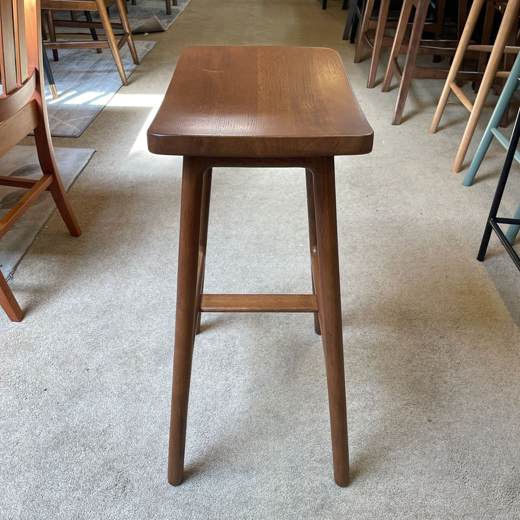 Matte Walnut Stool