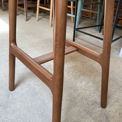 Matte Walnut Stool