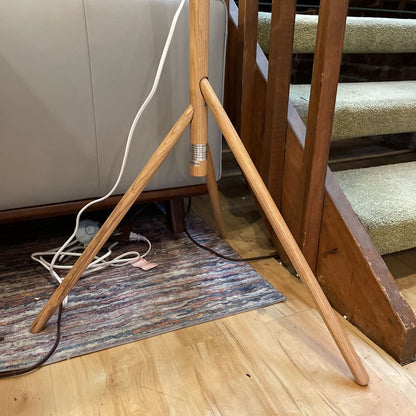 Mod White Blonde Floor Lamp LAMPS