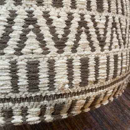 Round Large Pouf