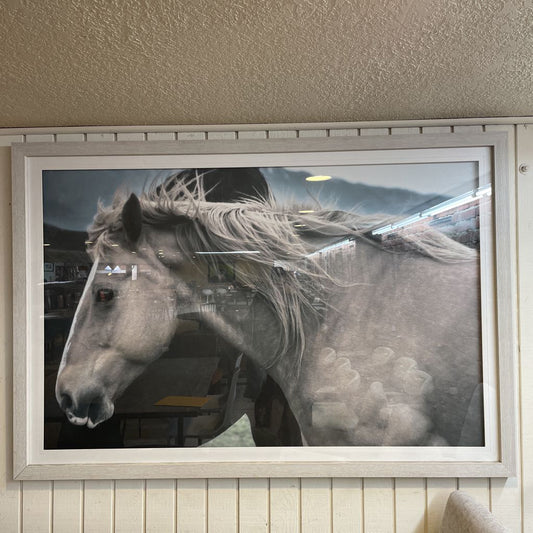 Horse Side Profile Art