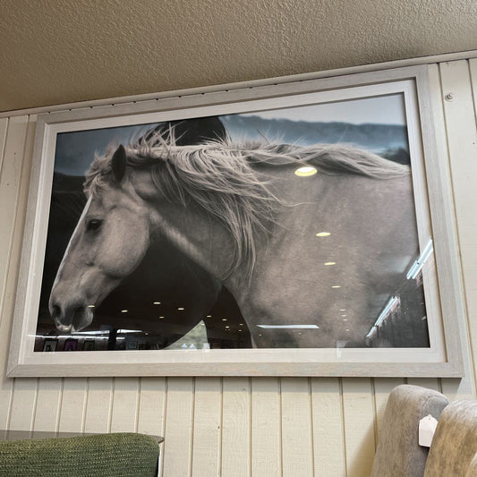 Horse Side Profile Art