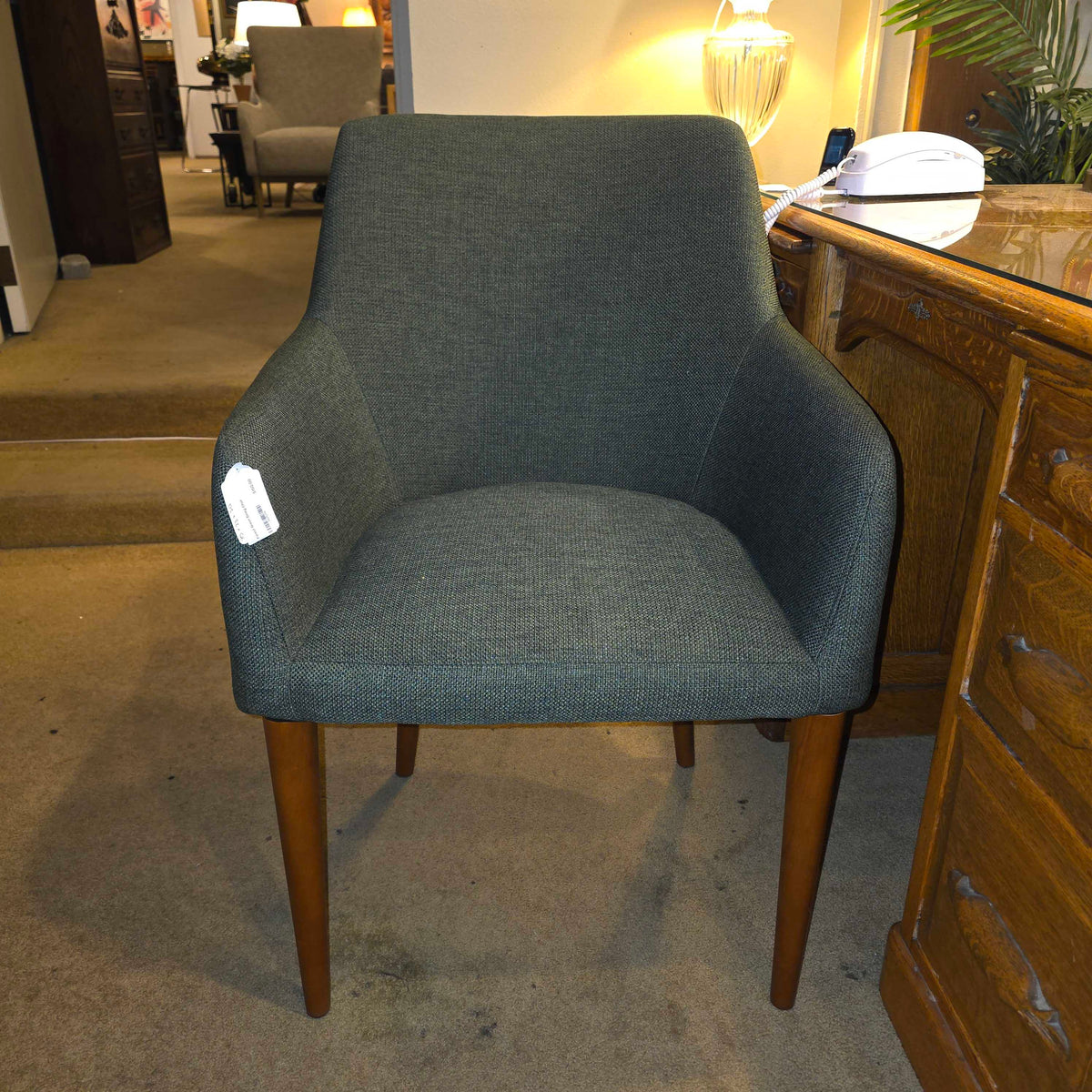 Forest Green Dining Chair