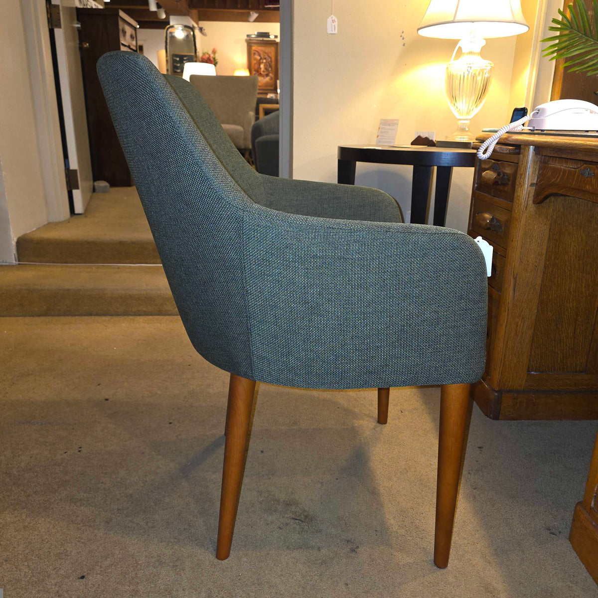 Forest Green Dining Chair