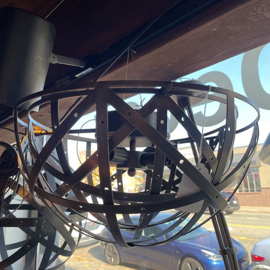Flush-Mount Metal Dome Light LAMPS