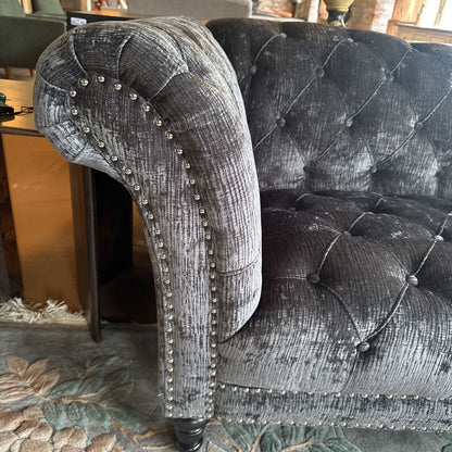 Hutton II Loveseat Dark Grey U LOVESEATS