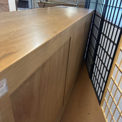 Angle Oak Sideboard Large