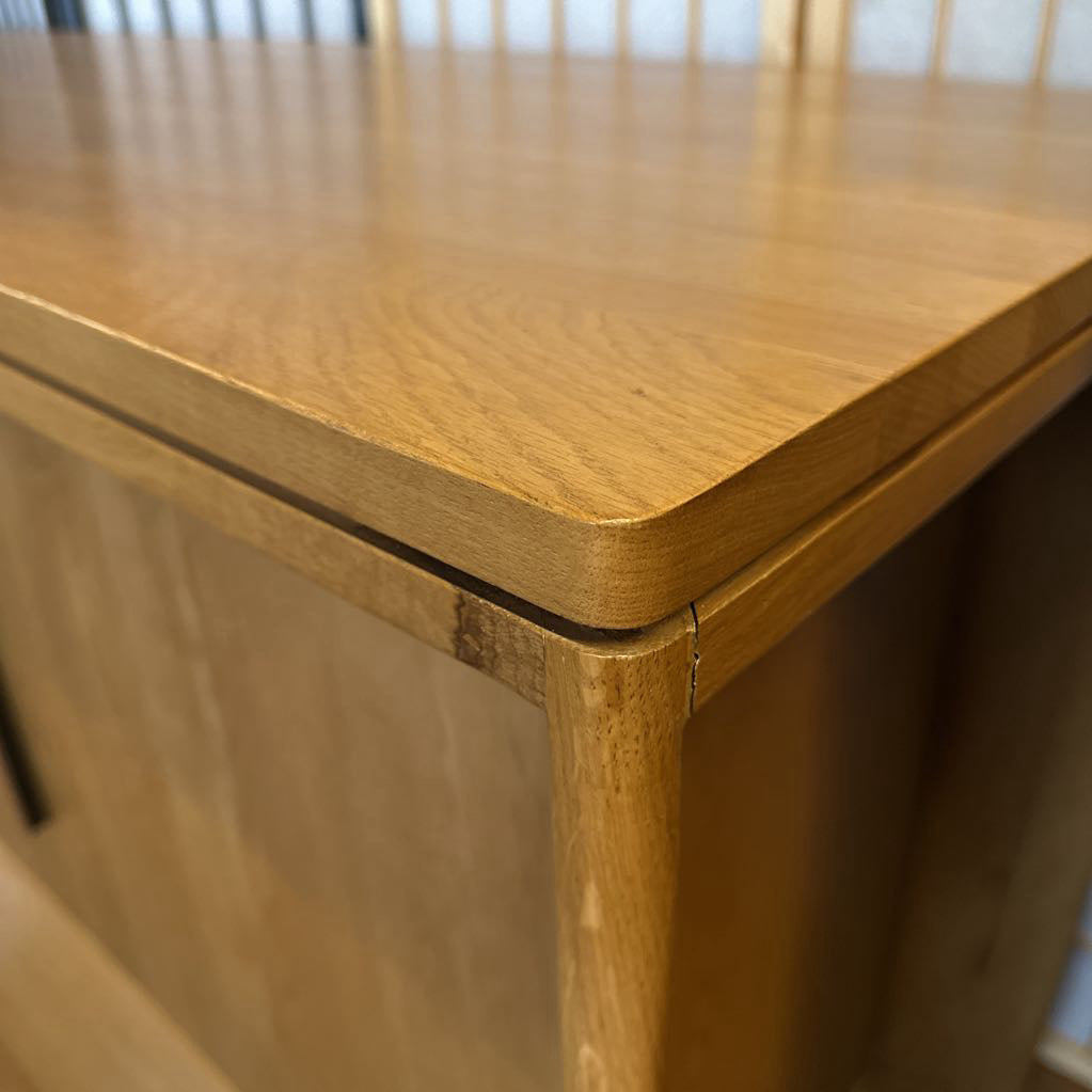 Angle Oak Sideboard Large