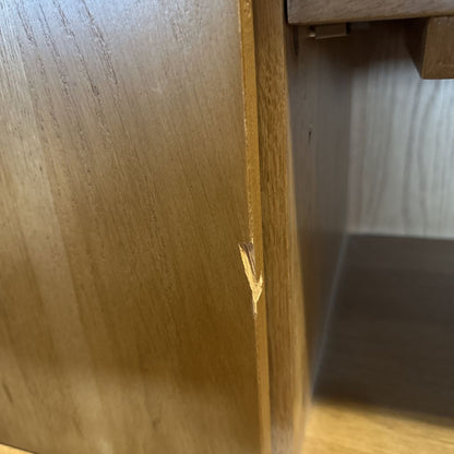 Angle Oak Sideboard Large