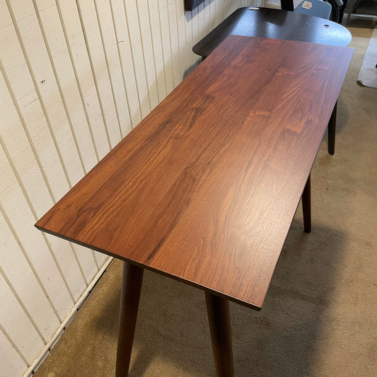 Walnut Rectangular Bar Table