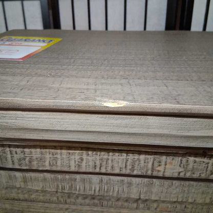 Rustic 3 Drawer Nightstand C NIGHTSTANDS