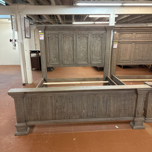 Rustic King Bed