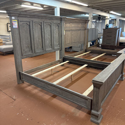 Rustic King Bed C BED FRAMES