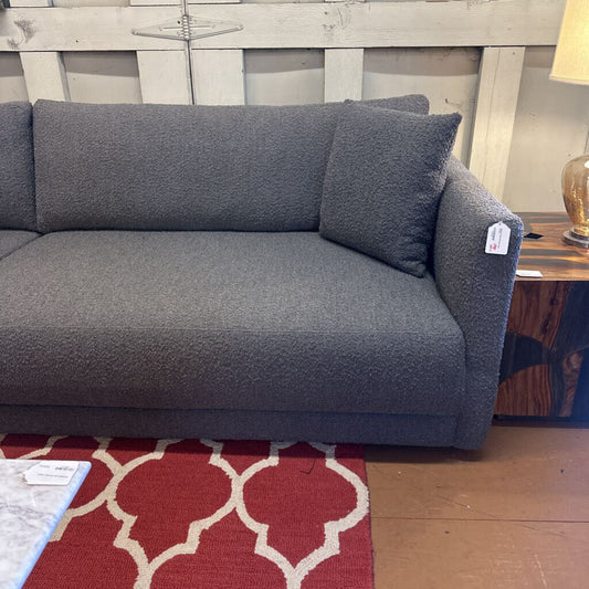 Domus 3-Seat RR Sofa, Gris Boucle