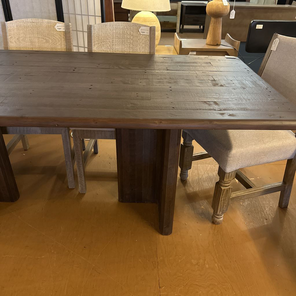 Burnt Oak Dining Table C DINING TABLES