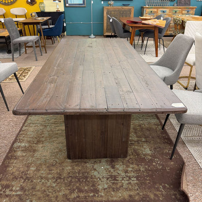 Burnt Oak Dining Table C DINING TABLES