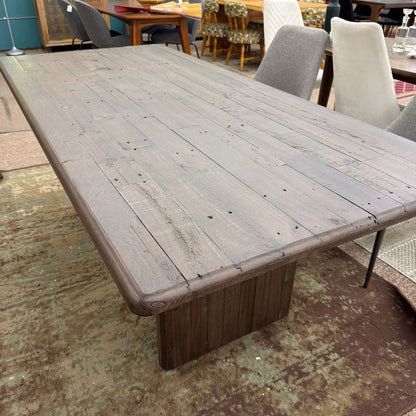 Burnt Oak Dining Table C DINING TABLES