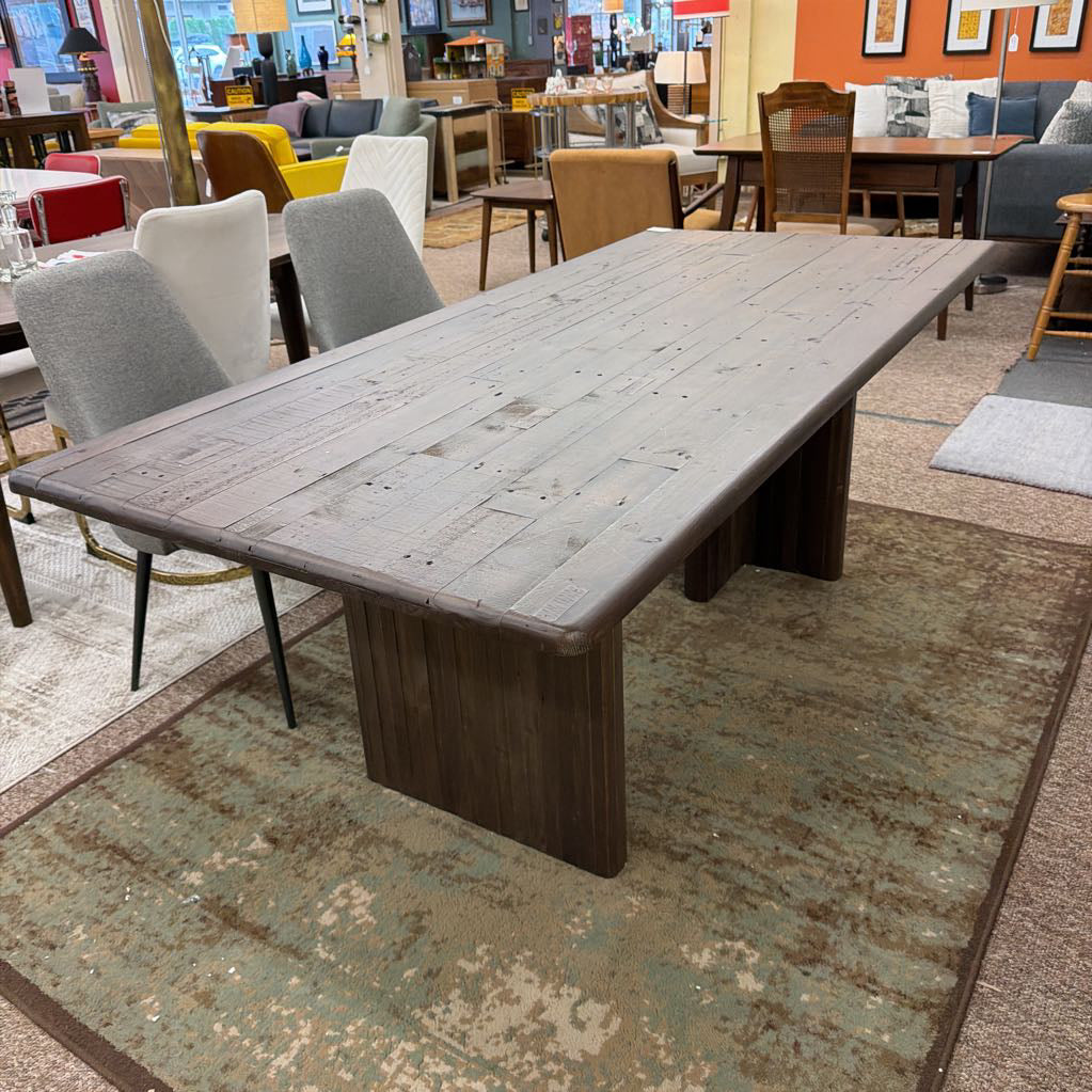 Burnt Oak Dining Table C DINING TABLES