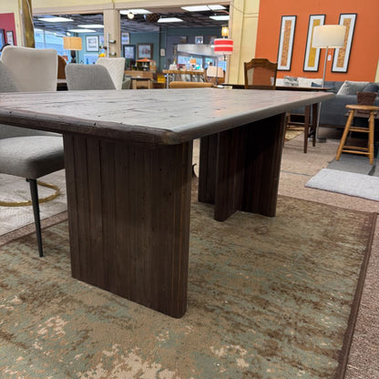 Burnt Oak Dining Table C DINING TABLES