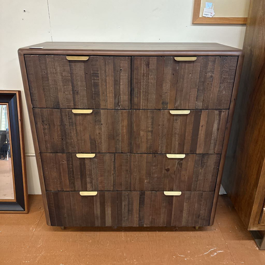Burnt Oak Reclaimed Wood Chest C HIGHBOYS