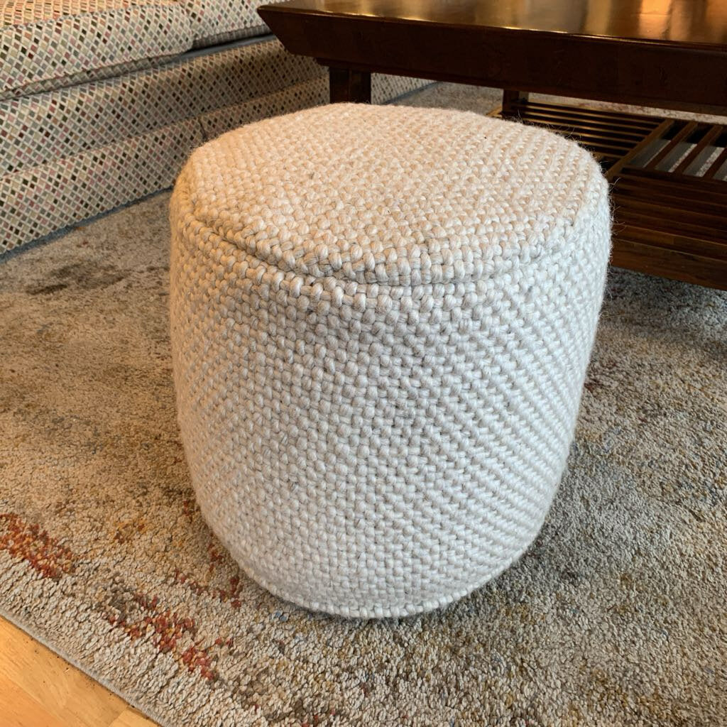Woven Pouf